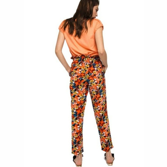 COMPAÑIA FANTASTICA  Pants - COMPAÑIA FANTASTICA NWT pants tropical print XL